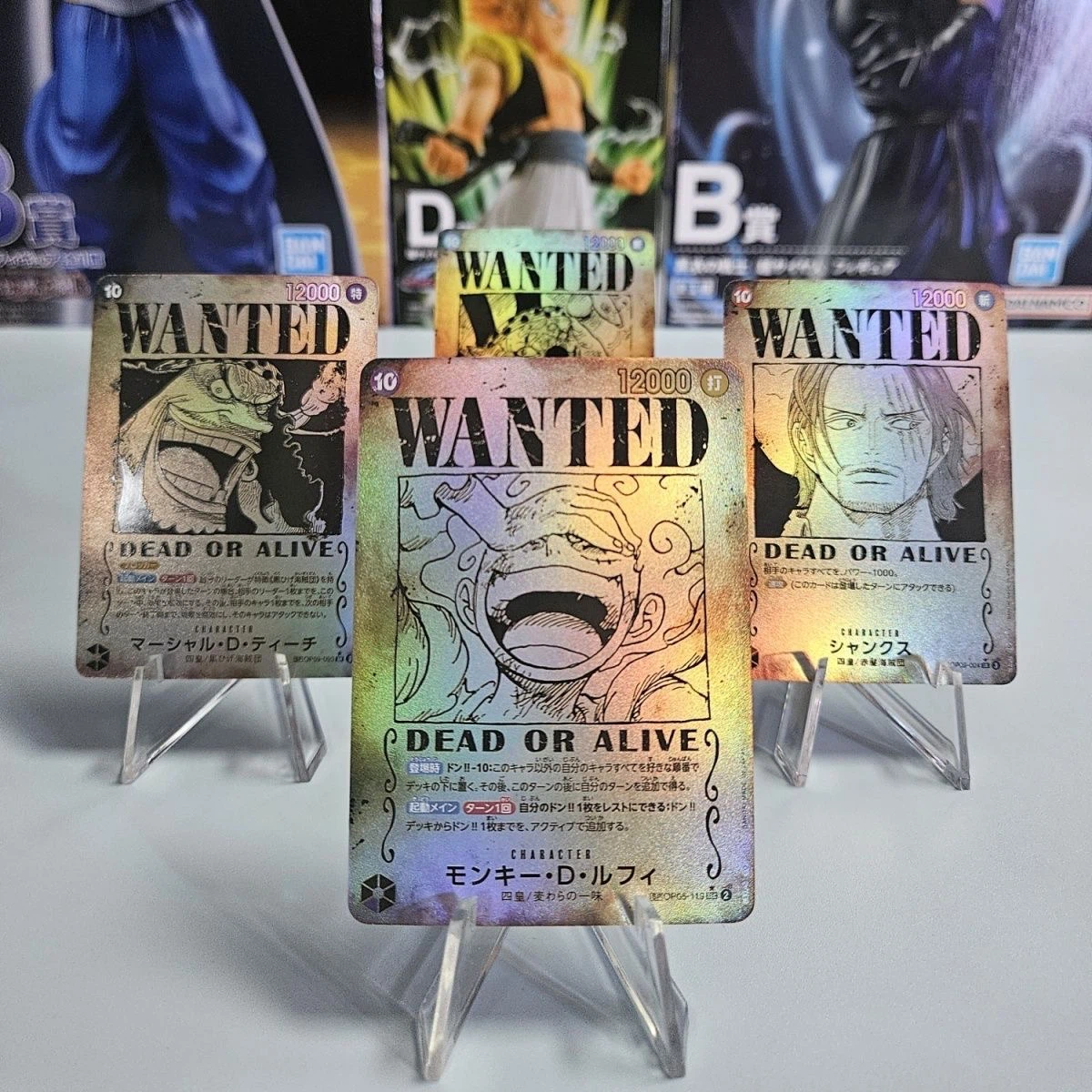 Fan Made Bounty Wanted Anime Collectible Cards